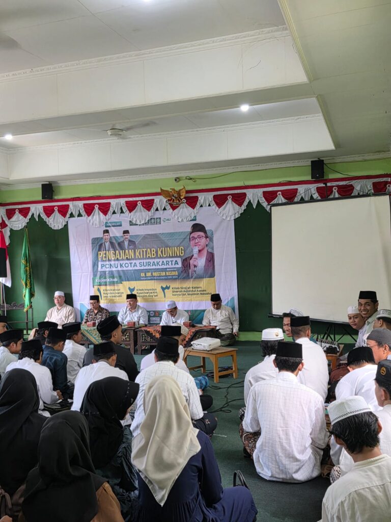 KH. Mustain Nasoha Khatamkan Kajian Kitab Karya KH. Hasyim Asy’ari di Kantor PCNU Surakarta
