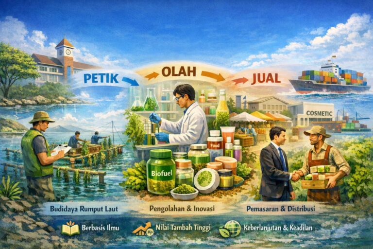 Mendorong Kebermanfaatan Universitas dengan Strategi Petik–Olah–Jual