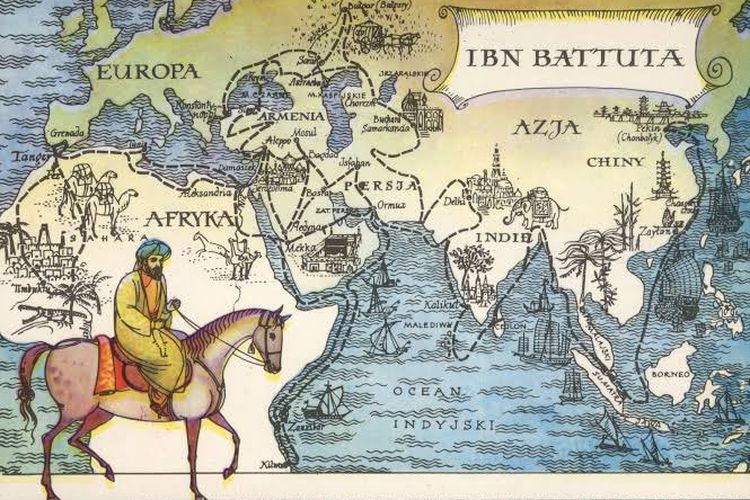 Catatan Perjalanan Ibnu Batutta tentang Kerajaan Islam di Asia Tenggara