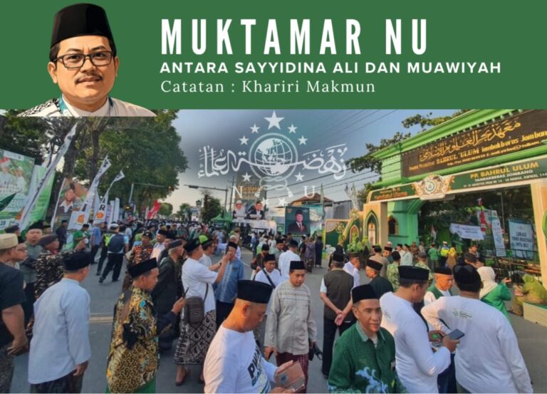Muktamar NU antara Sayyidina Ali dan Muawiyah
